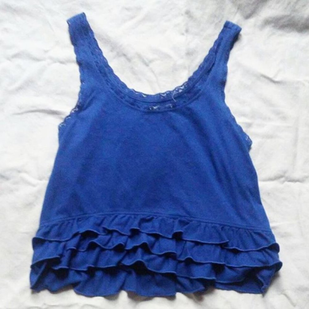 Blue Hollister Top